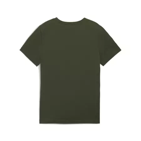 Puma Kinder ESS+ 2 Col Logo Tee B "Dark Olive"