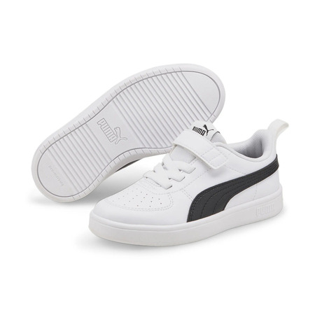 Puma Kinder Rickie AC+ PS "White- Schwarz"