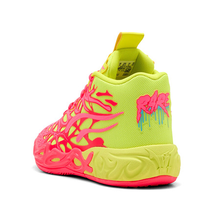 LaMelo Ball MB.04 1Love Junior "Pink Alert-Yellow"