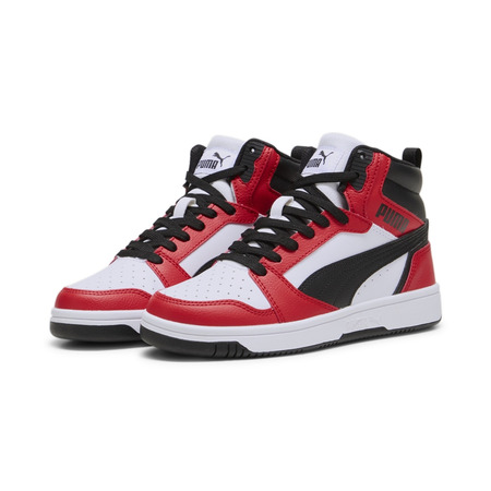 Puma Rebound V6 Mid Jr "For All Time Red"