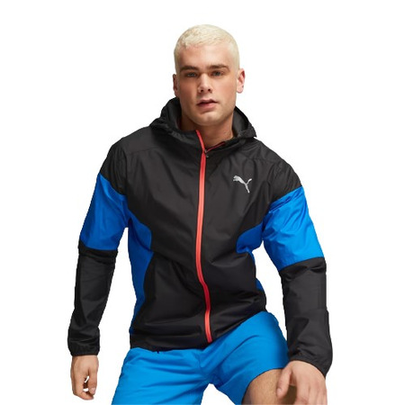 Puma Run Leichte Jacke "Black-Ultra Blue"