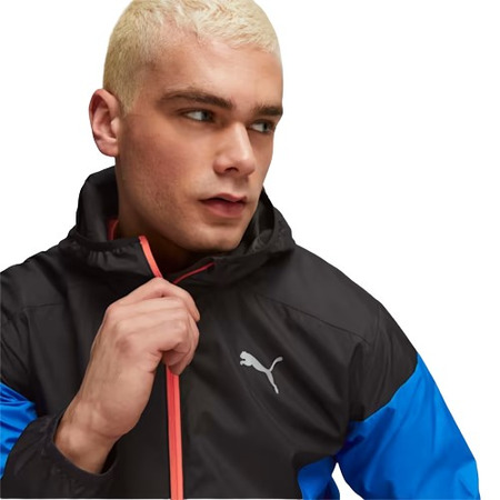 Puma Run Leichte Jacke "Black-Ultra Blue"