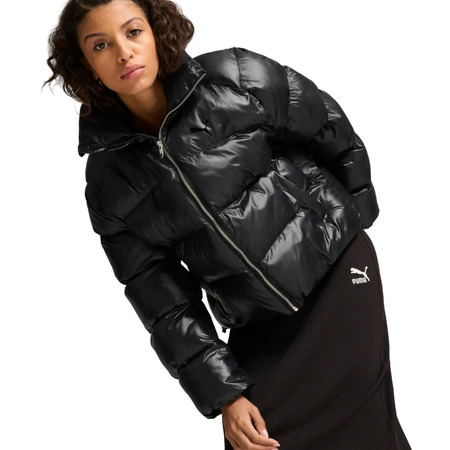 Puma Shiny Puffer Jacke schwarz