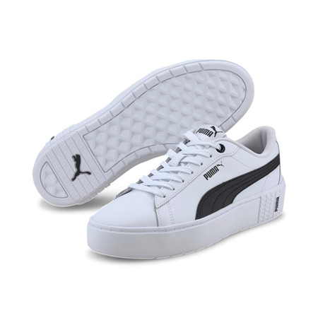 Puma Smash Platform v2 Wn ́s "White-Black"