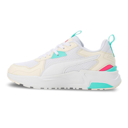 Puma Trinity Lite Jr. Pristine-White/Mint