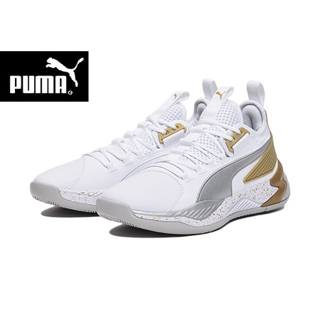 Puma Uproar Hybrid Court Core "White Meta"