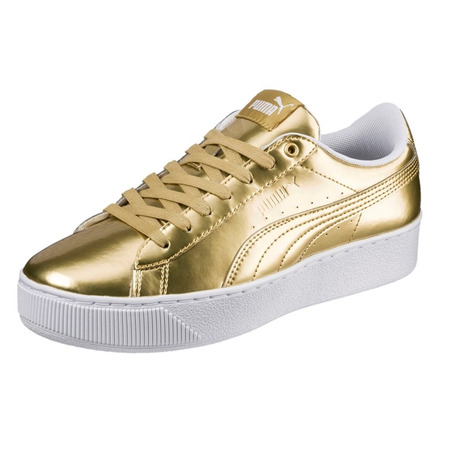 Puma Vikky Platform Luxe Wn ́s (Gold/Weiß)