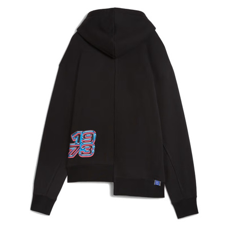 Puma Frauen Basketaball Kirsche auf Top-Grafik überdimensional Hoodie "Schwarz"