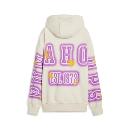 Puma Frauen Basketball Art-Hitect Sparkle OS Hoodie "Alpine Snow"