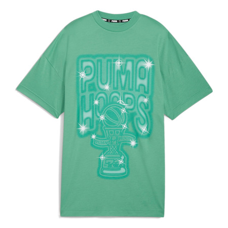 Puma Frauen Basketball Art-Hitect Sparkle Trophy Tee 1 "Jade Frost"