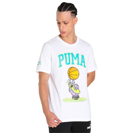 PUMA x Rick und Morty Pickle Rick Tee "White"