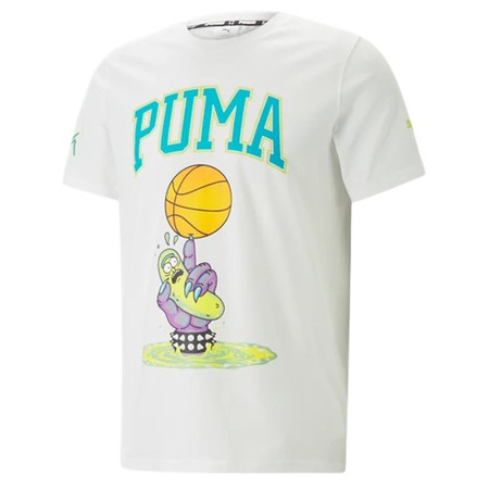 PUMA x Rick und Morty Pickle Rick Tee "White"