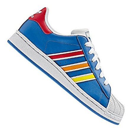 Adidas Superstar (36-40/blau/weiß/rot)