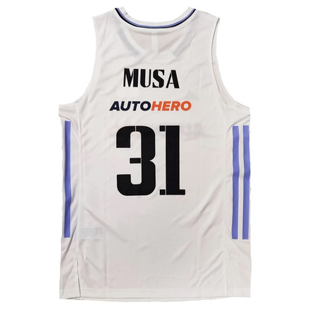 Real Madrid Camiseta Basket 1a Equipation #31 MUSA #