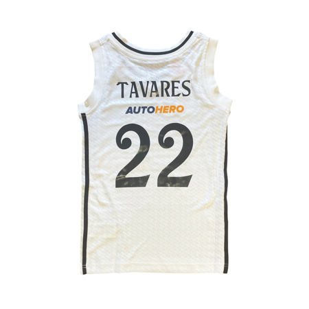 Real Madrid Camiseta Basket Niñ@ 1. Team 24/25 #22 PRAXIS #