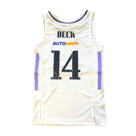 Real Madrid Camiseta Basket Niñ@ 1a Equipación # 14 DECK #