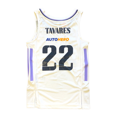 Real Madrid Camiseta Basket Niñ@ 1a Equipación # 22 TAVARES #