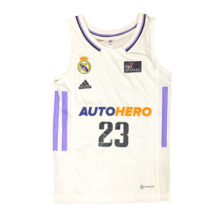 Real Madrid Camiseta Basket Niñ@ 1a Equiption # 23 LLULL #