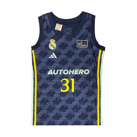 Real Madrid Camiseta Basket Niñ@ 2. Team 2023/24 #31 MUSA #