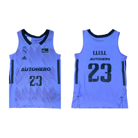 Real Madrid Camiseta Basket Niñ@ 2a Equiption # 23 LLULL #