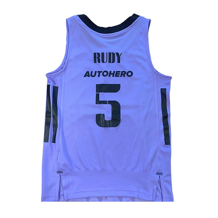 Real Madrid Camiseta Basket Niñ@ 2a Equipación # 5 RUDY #