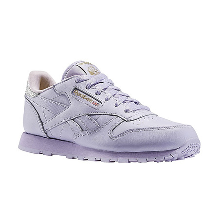 Reebok Classic Leder Metallic Junior (Lavendar/Gold Metallic)