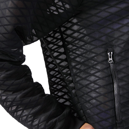 Reebok Classic Mesh Bomber Jacke W (schwarz)