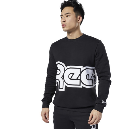 Reebok Classics Internationales Rote Knöpfe Sweatshirt