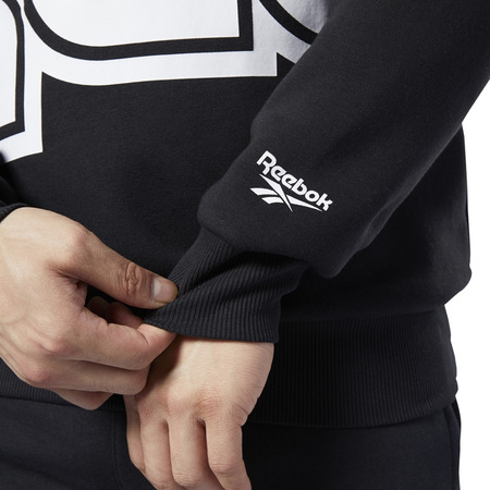 Reebok Classics Internationales Rote Knöpfe Sweatshirt