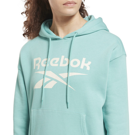 Reebok Identität Logo Fleece Pullover Hoodie