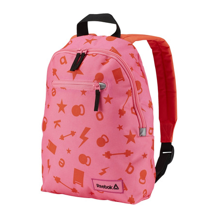 Reebok Mochila Zurück zur Schule Graphic Kinder (giftig rosa)