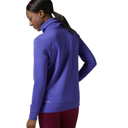 Reebok W Workout Ready Pullover Hoodie (ultima lila/black)