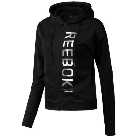 Reebok Workout BB Fleece FZ Hoodie W (schwarz)