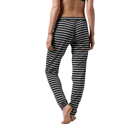 Reebok Yoga Stripe Ready to Rebel Pant (schwarz/kreide)