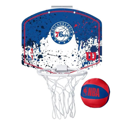 Minicanasta Wilson Team Mini Hoop NBA Philadelphia 76ERS