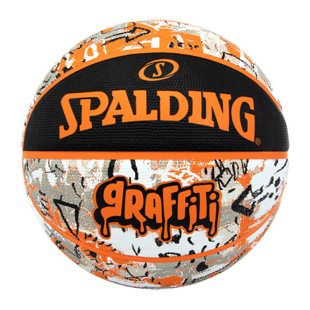 Balón Spalding Orange Graffiti Sz7 Rubber (Talla 7)