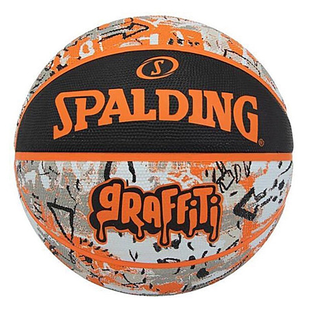 Spalding Orange Graffiti Sz5 Gummi (Talla 5)