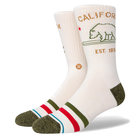 Stance Casual California Republic 2 Crew Sock