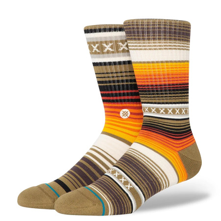 Stance Casual Curren ST Sock Dunkelgrün