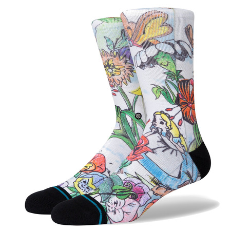 Stance Casual Disney Alice im Wunderland Golden Afternoon Crew Socken