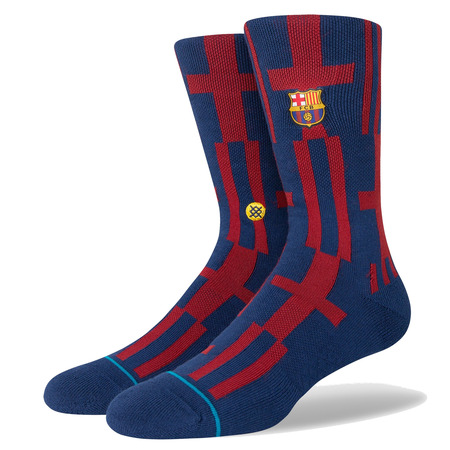 Stance Casual FC Barcelona Banner-Besatzung Socken