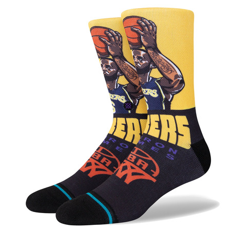 Stance Casual Graded Lebron Crew Socken "Gold"