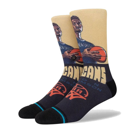 Stance Casual Graded Zion Crew Socken "Brown"