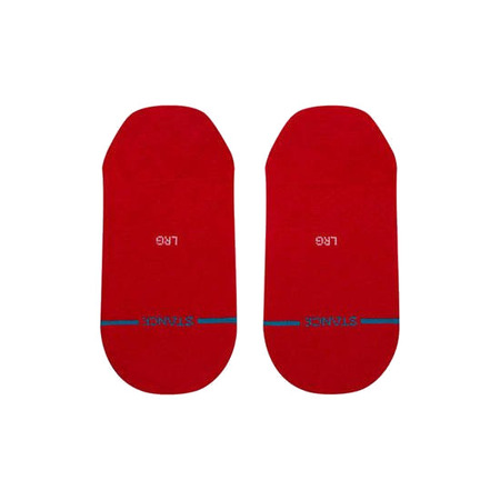 Stance Casual Icon Keine Show Socken "Red"