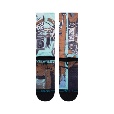 Stance Casual JMB 2 Köpfe auf Gold Crew Sock "Black"