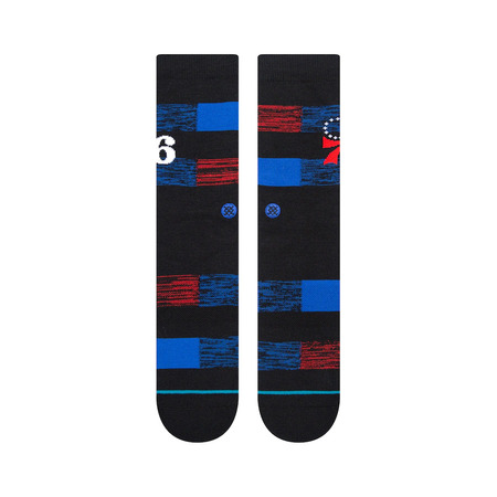 Stance Casual NBA 76ERS Cryptic Crew Socken