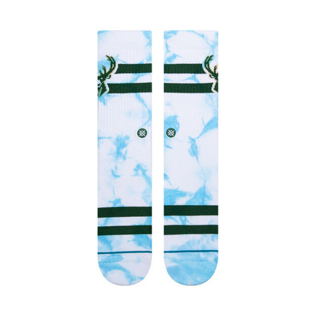 Stance Casual NBA Bucks Gefärbte Crew Socken "Blau"