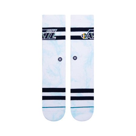 Stance Casual NBA Jazz Dyed Crew Socken "Blau"