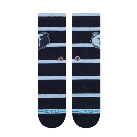 Stance Casual Prep Memphis Grizzlies Crew Socken