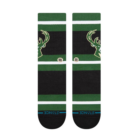 Stance Casual Prep Milwaukee Bucks Crew Socken